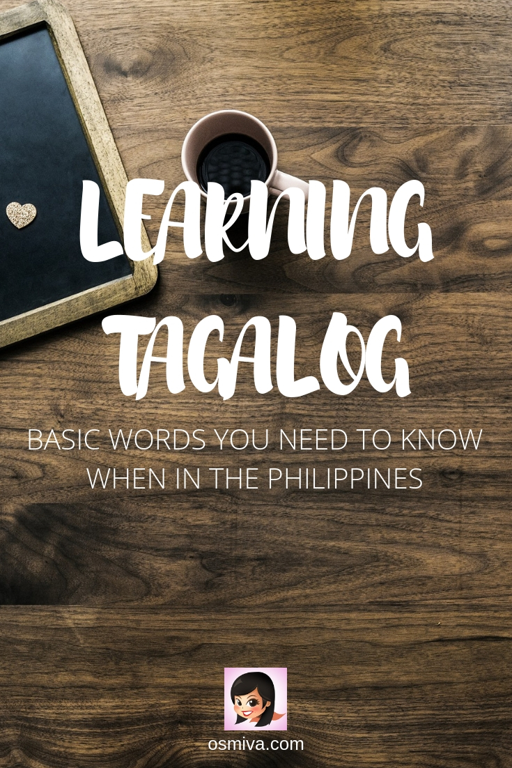 Basic Words You Need to Know in the Philippines #travel #traveltips #tips #tagalog #basictagalogwords #basictagalog #Philippines #Filipinowords