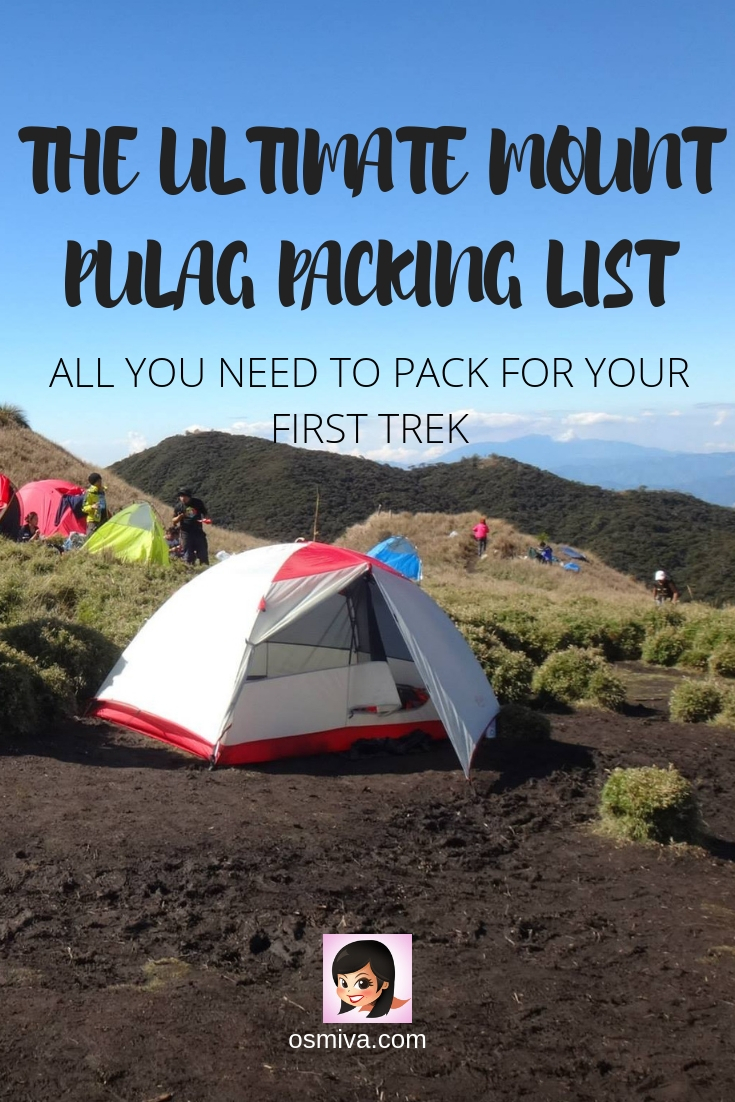 Ultimate Mount Pulag, Philippines Trek Packing List for Beginners. List of things every first-timers need for a fun, hassle-free and safe trek to one of the Philippines' most highest peaks! #packinglist #mtpulag #philippines #mountpulagpackinglist