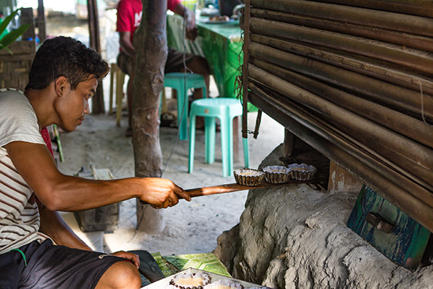 Baking of Bread at Pan Bisaya