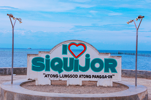 I Love Siquijor Sign