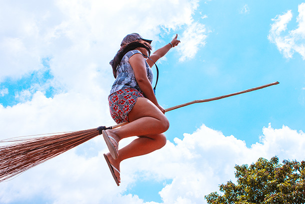 broomstick challenge