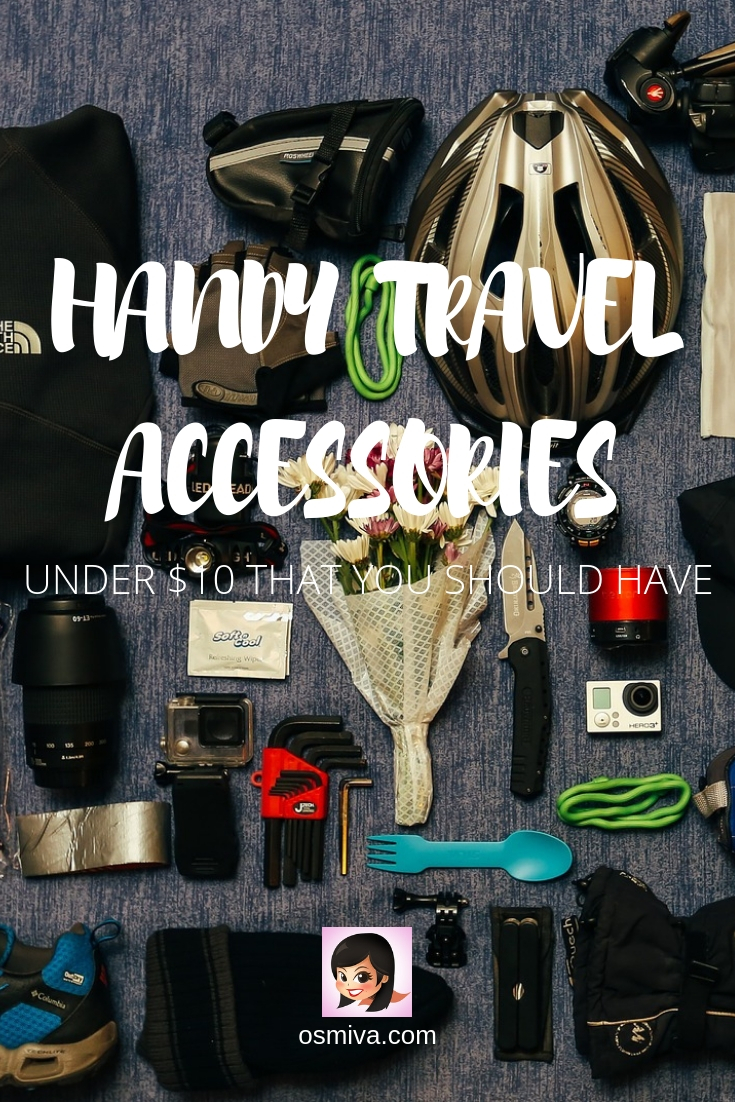 Cheap Travel Accessories You need to have under $10. List of handy accessories for your travels including bags, organizers, accessories and hygiene. #travelaccessories #cheapaccessories #affordableaccessories #travelproducts #tips #packing