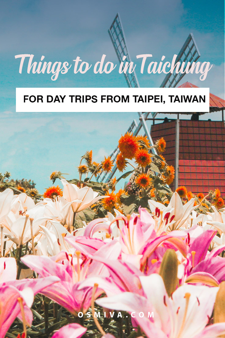 Things to do in Taichung on day trips. Taichung attractions that you can enjoy on a day trip. Taipei day trips that you can take when you visit Taiwan. #taipei #taipeidaytrips #taichung #thingstodointaipei #thingstodointaichung #taiwan #asia #daytrips