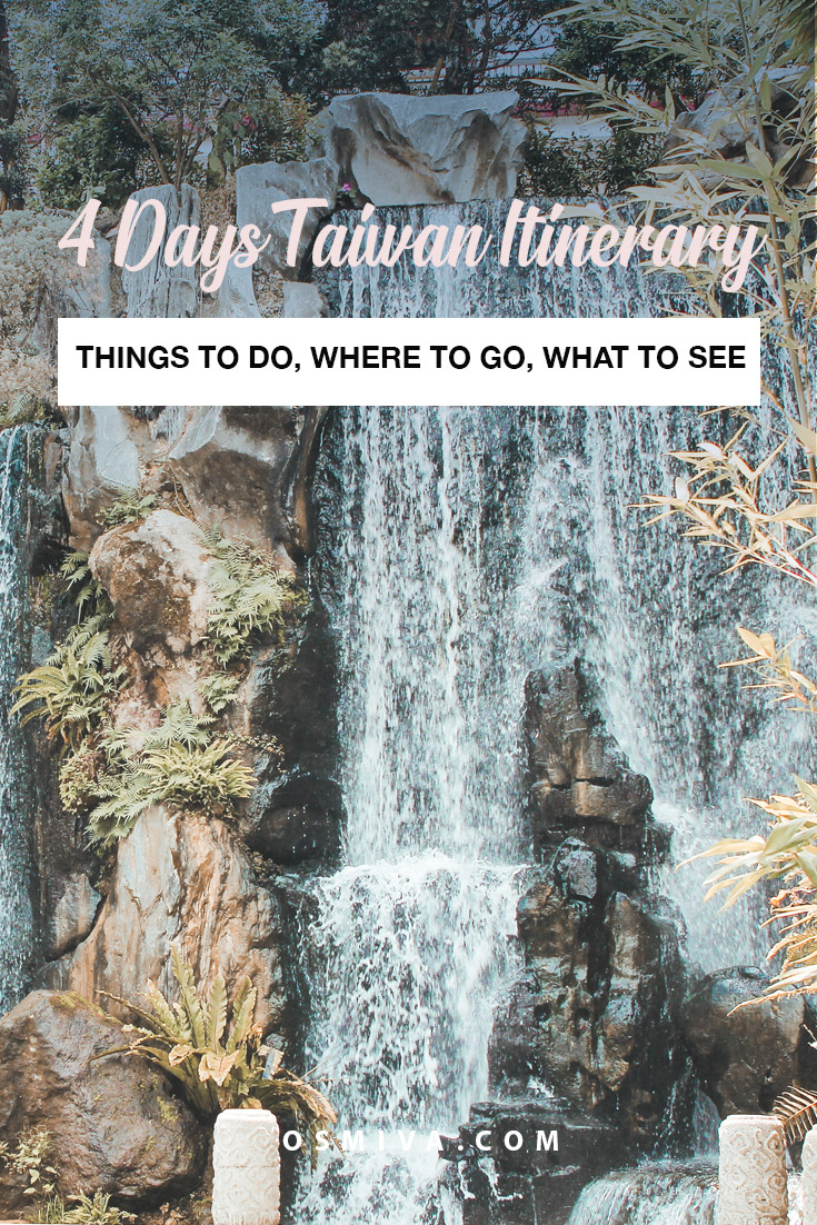 Easy and Affordable 4 Days Taiwan Itinerary for Traveling Groups. 4-Day Itinerary for a Trip to Taiwan. Itinerary for a 4-day trip to Taiwan with day trips. #traveltaiwan #taipeidaytrips #taiwanattractions #taiwanitinerary #taiwanasia #travelitinerary