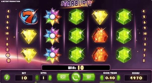 Oplev Magien af Starburst Slotspillet fra Netent